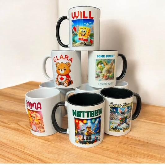 Personalized Mug (Single) – Custom Photo, Logo or Text