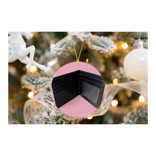 Ceramic ornament - Printed One Side - Design your own