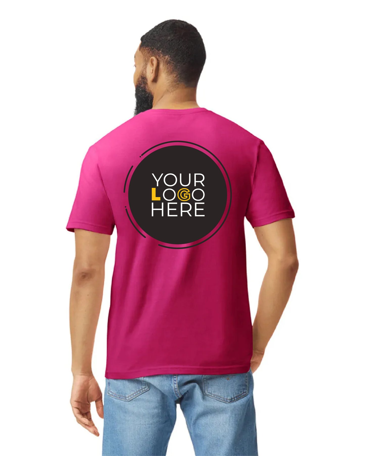 Single Custom T-Shirt – Gildan Softstyle | Personalized Print | Premium Ring-Spun Cotton