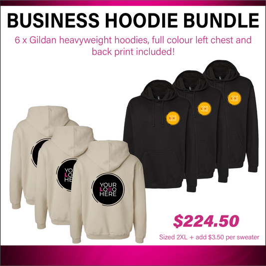 6-Hoodie Business Bundle