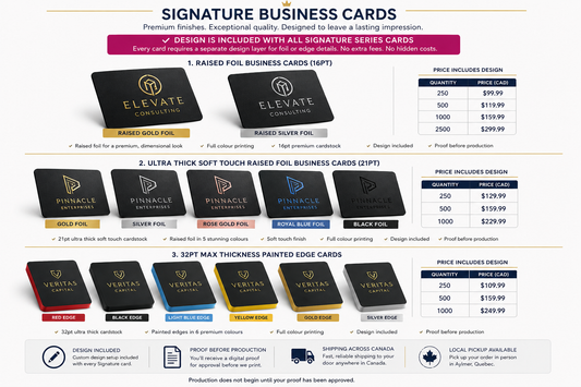Signature Series Business Cards