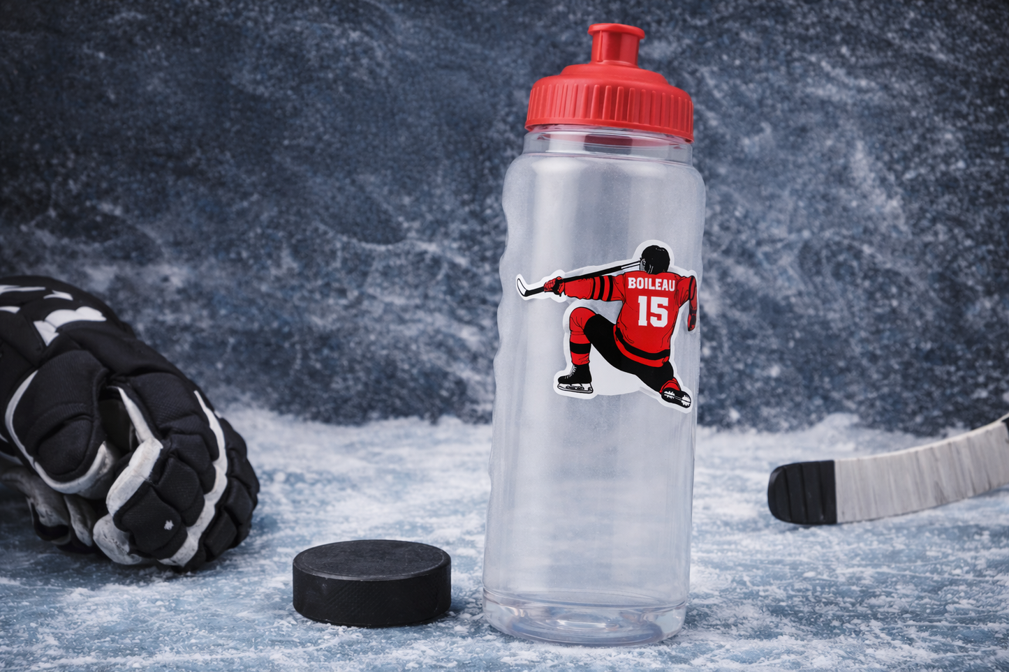 Personalized Hockey Player Stickers