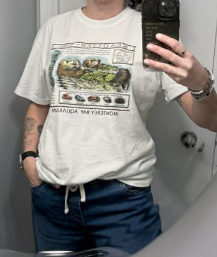 Monterey Bay Style Sea Otter Shirt