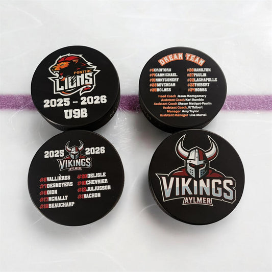 Custom Hockey Pucks – Personalized Team Pucks